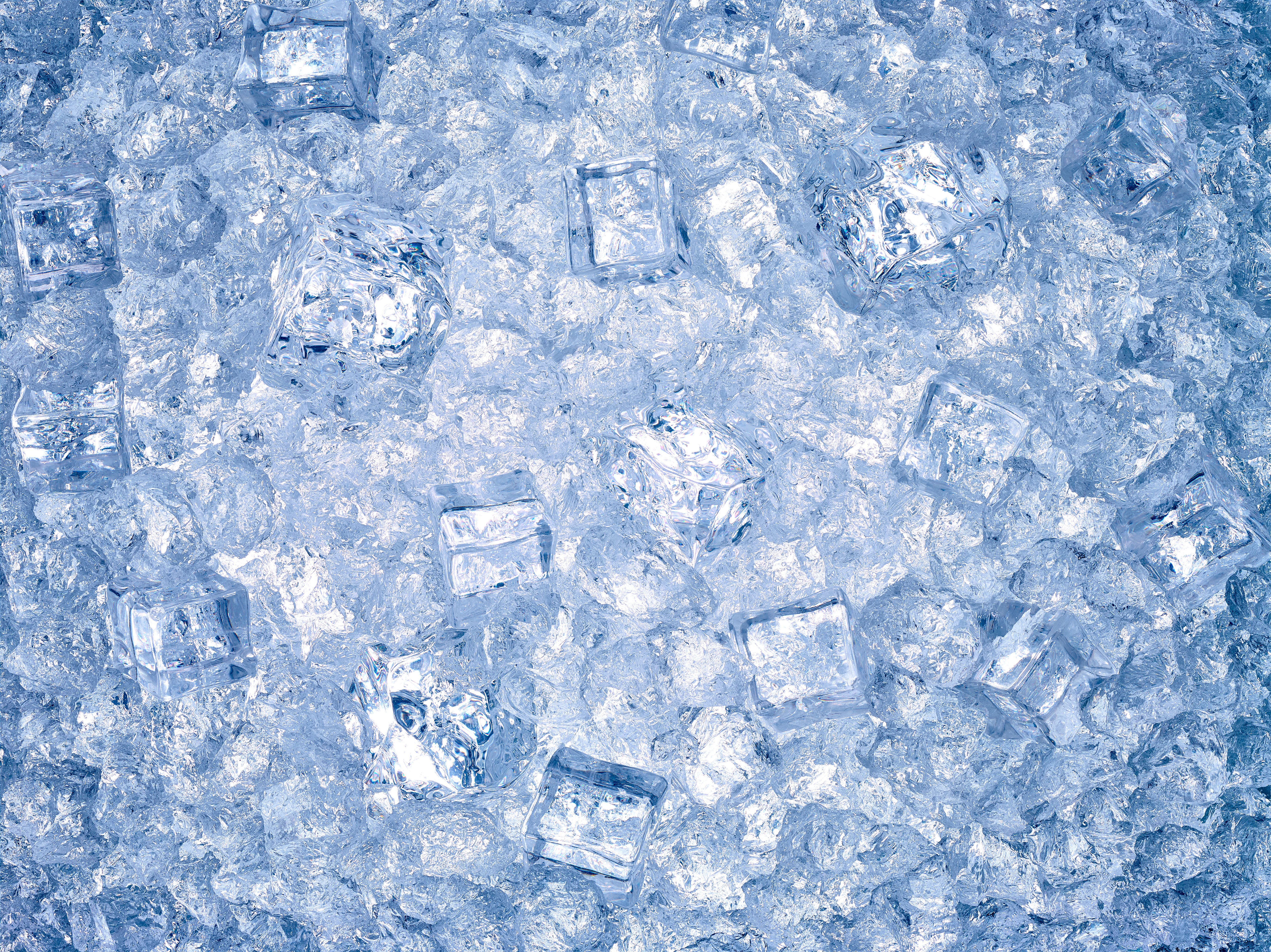 close up of ice